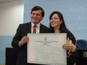 Delegada da Mulher recebe Título de Cidadã Cabense