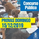 Provas do concurso público serão neste domingo